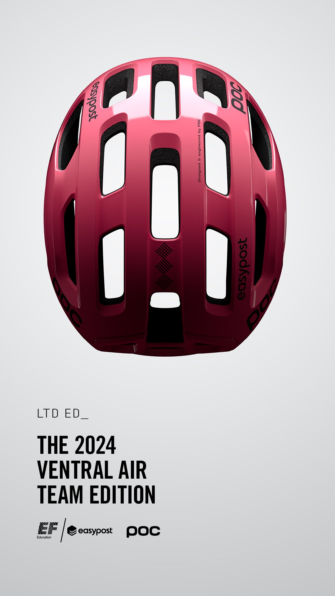 Casque Route POC VENTRAL AIR MIPS EF Race Team LIMITED Rose