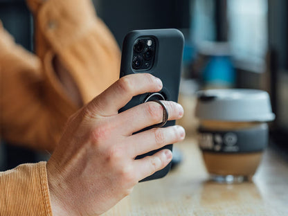 Anneau présentoir téléphone QUADLOCK — anneau utilisé avec téléphone