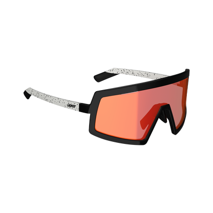 Lunettes LEATT MADVIZ ONE Noir/Blanc Verre Iriz Rouge