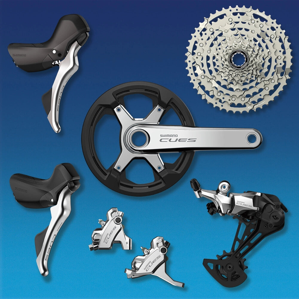 Moyeu Arrière SHIMANO FH-QC400 - Édition Polished Silver