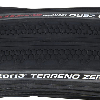 Pneu VITTORIA TERRENO ZERO GRAVEL ENDURANCE Graphene G2.0 700x47c Tubeless Ready Gris