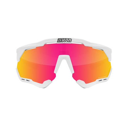 Lunettes SCICON AEROSHADE Blanc Iridium Rouge
