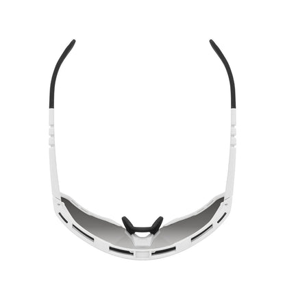 Lunettes SCICON AEROSHADE Blanc Iridium Rouge