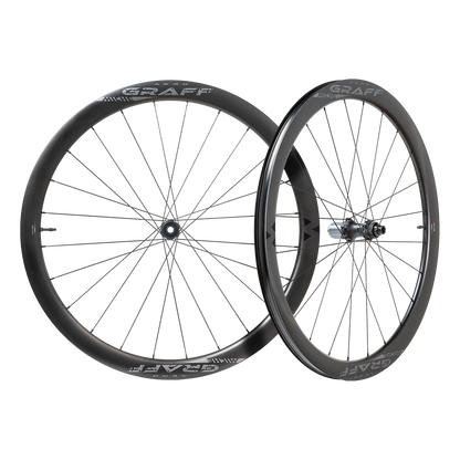 Paire de Roues MICHE GRAFF AERO DISC Tubeless Ready (Center Lock)