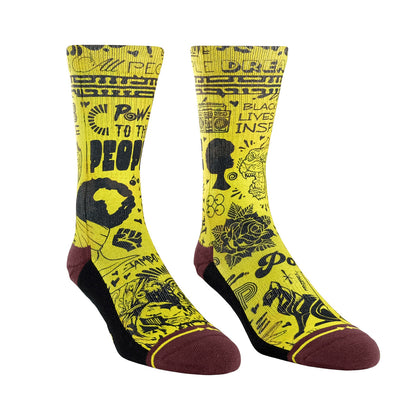 Chaussettes MERGE4 TAYLOR REINHOLD POWER TO THE PEOPLE