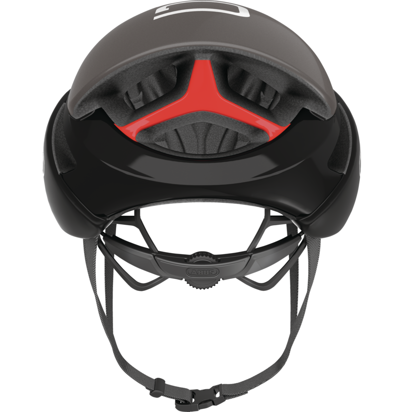 Casque Route ABUS GAMECHANGER Gris Foncé