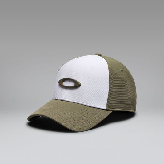 Casquette OAKLEY TINCAN Kaki/Blanc