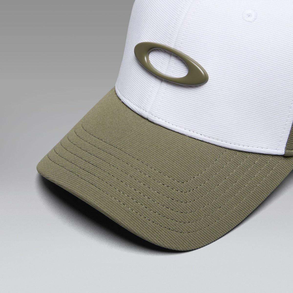 Casquette OAKLEY TINCAN Kaki/Blanc