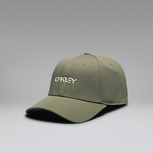 Casquette OAKLEY 6 PANEL STRETCH METALLIC Kaki