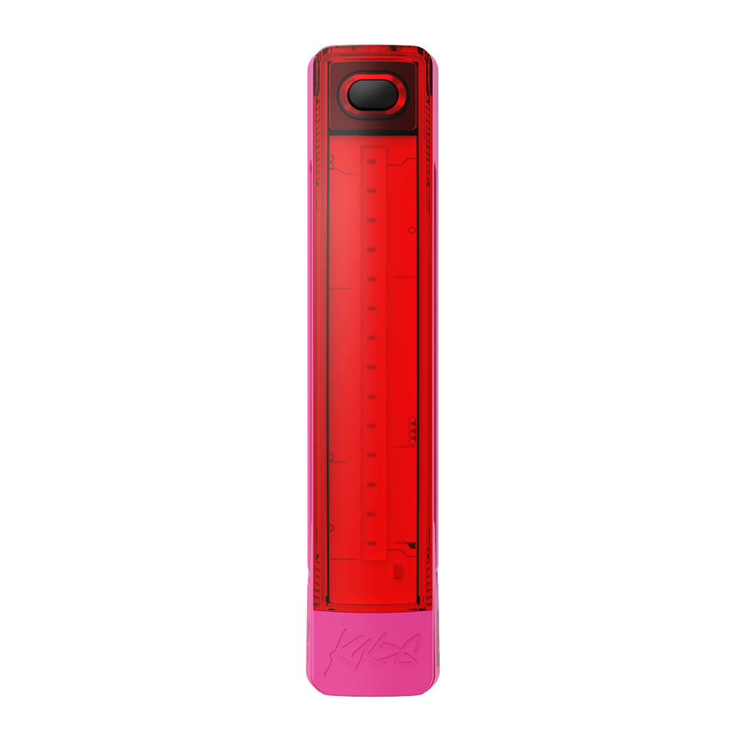 Éclairage Arrière KNOG PLUS REAR 20 Lumens Edition Limitée E.F. Pro Cycling Rose