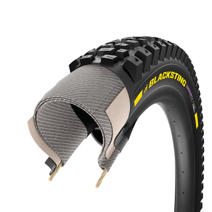 Pneu PIRELLI SCORPION BLACK STING 29x2.40 Supersoft ProWall Tubeless Ready Souple Noir/Jaune Team Edition