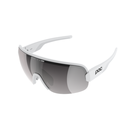 Lunettes POC AIM Blanc Verre Clarity Road Sunny Silver