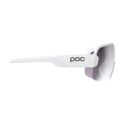 Lunettes POC AIM Blanc Verre Clarity Road Sunny Silver