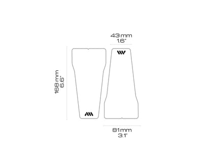Protection Adhésive pour Guidon ALL MOUNTAIN STYLE Transparent