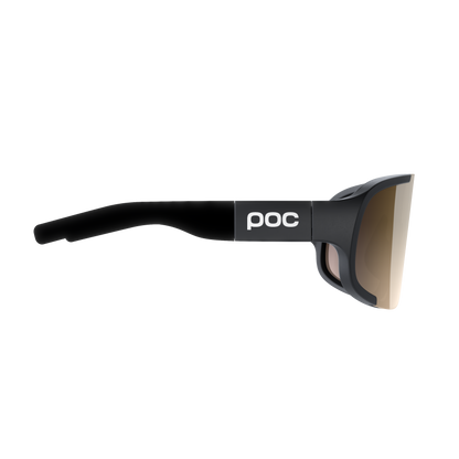 Lunettes POC ASPIRE MID Noir Verre Clarity Trail Partly Sunny Silver