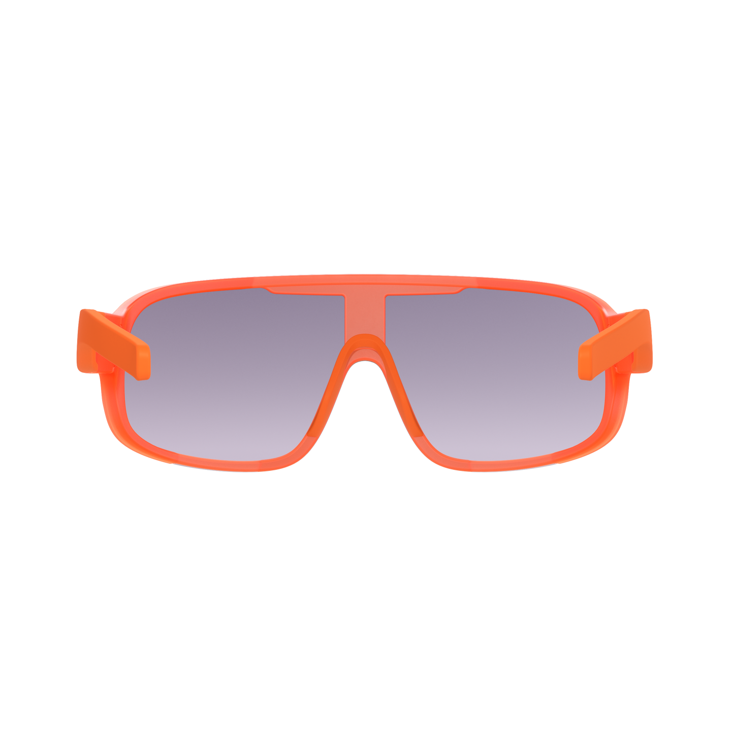 Lunettes POC ASPIRE Orange Fluo Translucide Verre Clarity Road Partly Sunny Gold