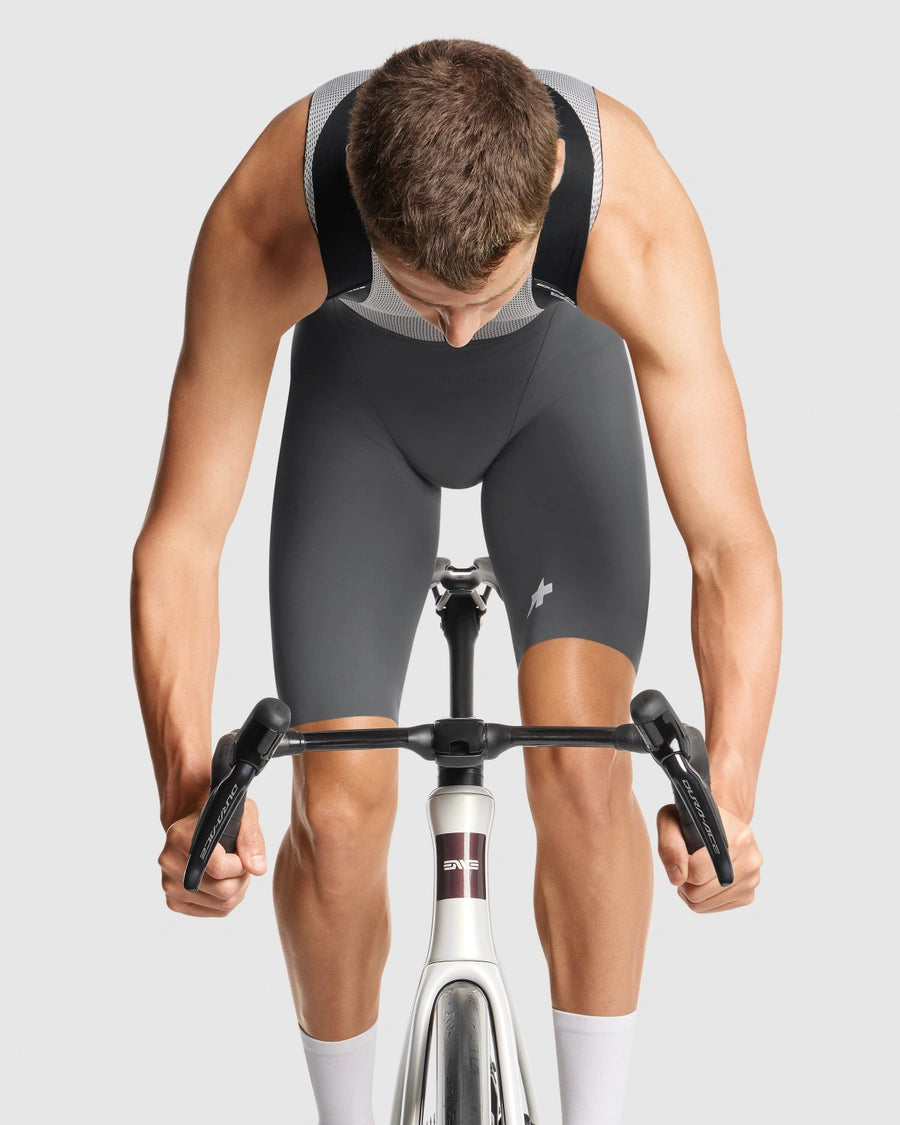 Cuissard Court à Bretelles ASSOS EQUIPE R S11 Gris