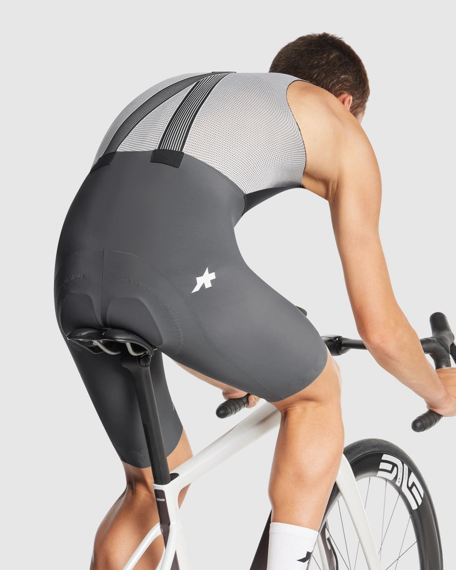Cuissard Court à Bretelles ASSOS EQUIPE R S11 Gris