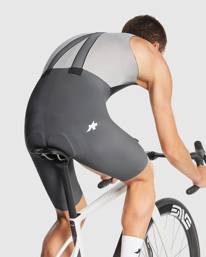 Cuissard Court à Bretelles ASSOS EQUIPE R S11 Gris
