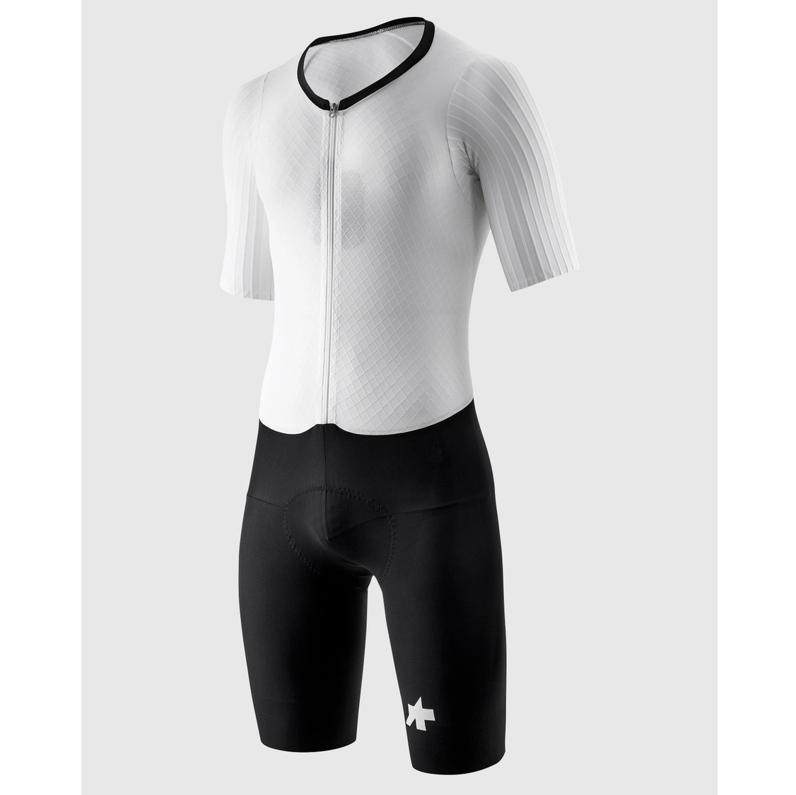 Combinaison ASSOS  EQUIPE RS RAPIDFIRE S11 Blanc/Noir