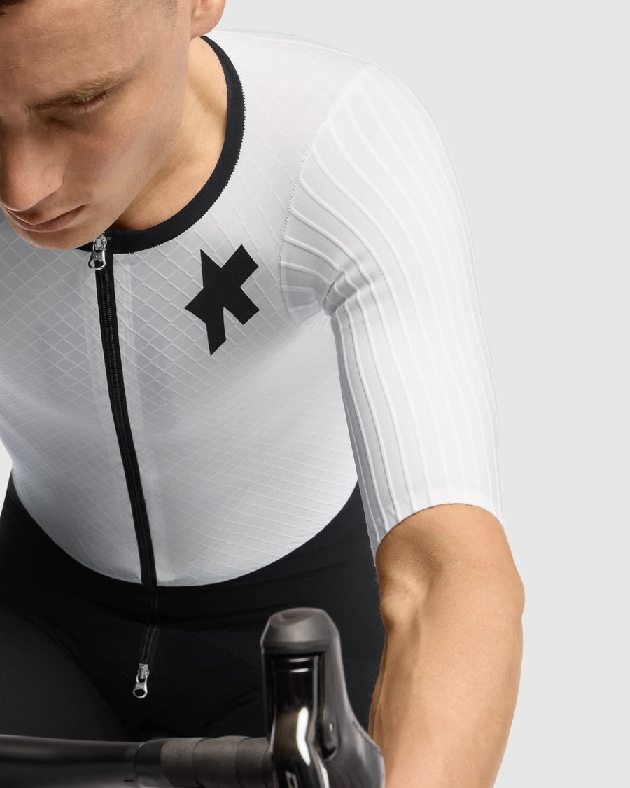Combinaison ASSOS EQUIPE RSR BOLIDE S11 Blanc/Noir