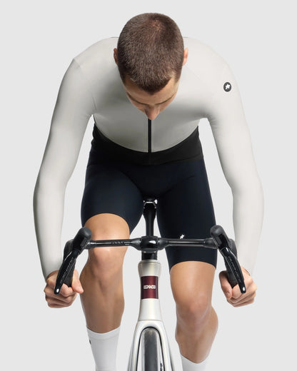 Maillot ASSOS EQUIPE R SPRING FALL S11 Manches Longues Blanc