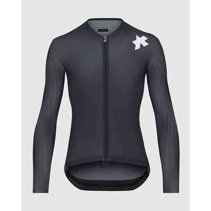 Maillot ASSOS EQUIPE RS S11 Manches Longues Noir/Gris