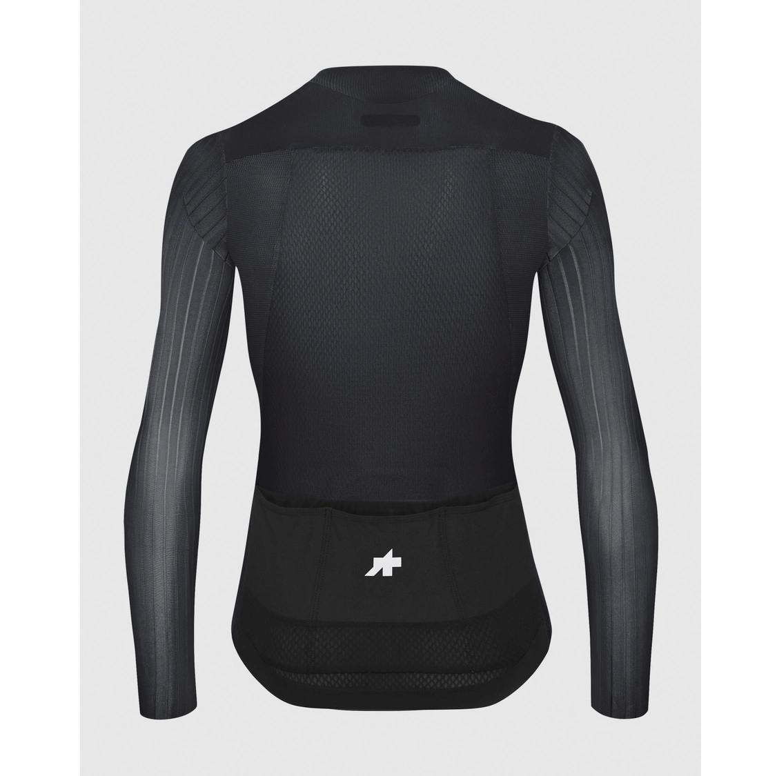 Maillot ASSOS EQUIPE RS S11 Manches Longues Noir/Gris