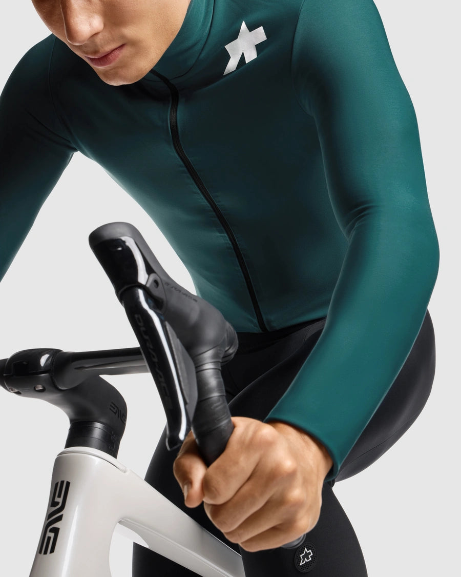 Maillot ASSOS MILLE GT SPRING FALL S11 Manches Longues Vert