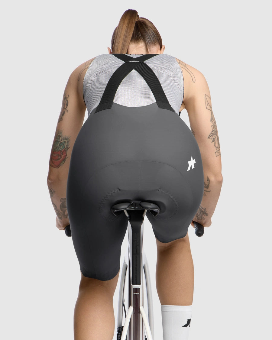 Cuissard Court à Bretelles ASSOS DYORA R S11 Femme Gris