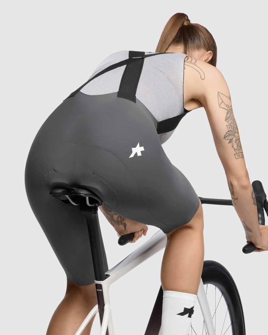 Cuissard Court à Bretelles ASSOS DYORA R S11 Femme Gris