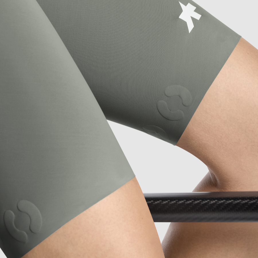 Cuissard Court à Bretelle ASSOS DYORA R S11 Femme Kaki