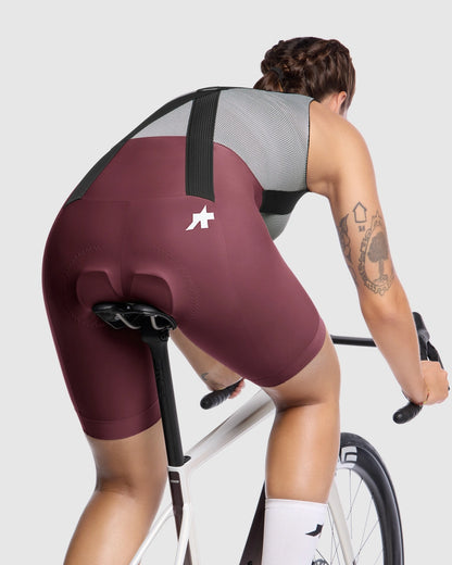 Cuissard Court à Bretelles ASSOS UMA GT S11 Femme Burgundy Red