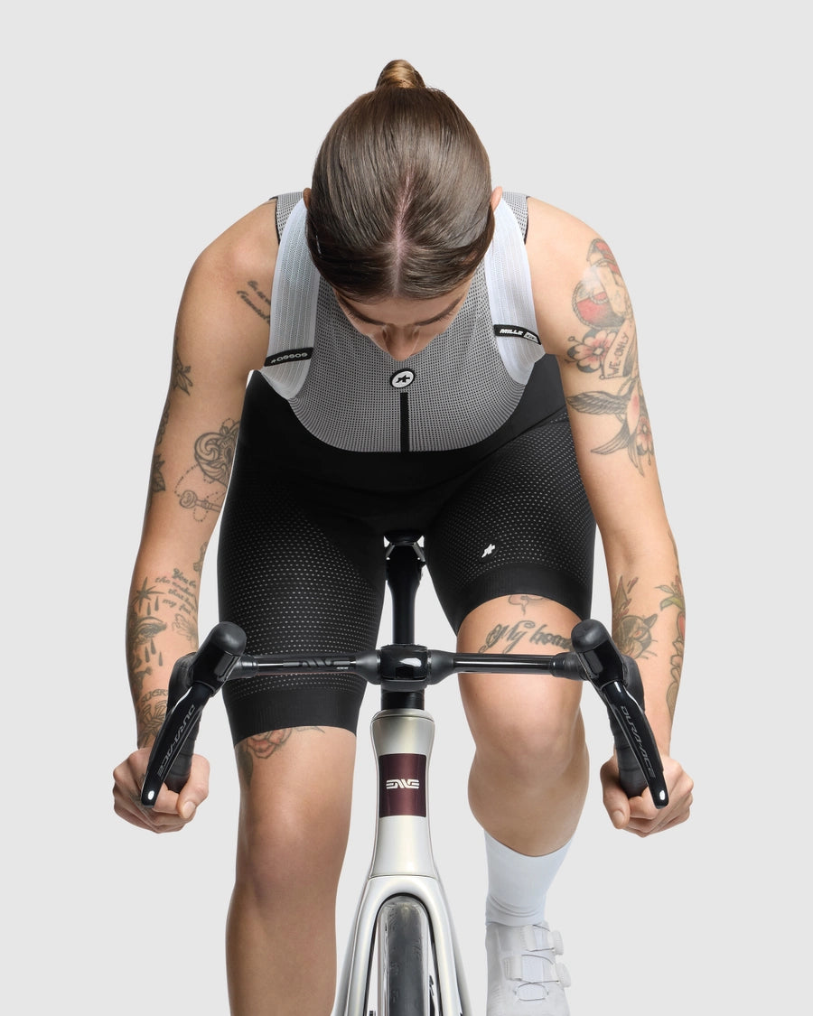 Cuissard Court à Bretelles ASSOS MILLE GT INDOOR S11 Femme Noir