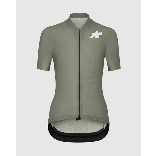 Maillot ASSOS UMA GT S11 EVO Manches Courtes Femme Edge Green