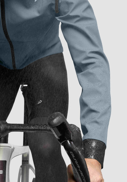 Veste ASSOS MILLE GTS STURMPRINZ RAIN S11 Bleu/Argent