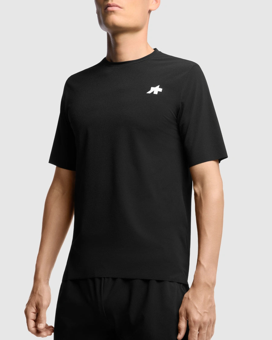 Maillot ASSOS TACTICA POST RIDE T5 Manches Courtes Noir