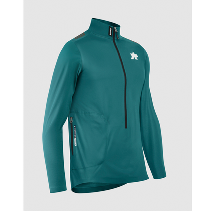 Veste ASSOS TACTICA RAIN T5 Foundation Green