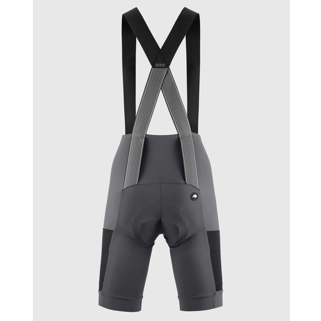 Cuissard Court à Bretelles ASSOS TACTICA KIESKAFER T5 GRAVEL Femme Gris