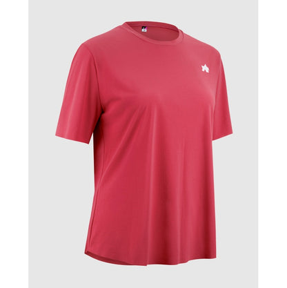Maillot ASSOS TACTICA POST RIDE T5 Manches Courtes Femme Berry