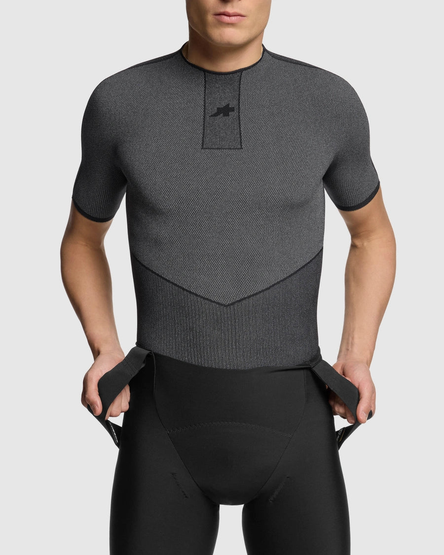 Sous-Vêtement ASSOS EQUIPE SPRING FALL P1 Manches Courtes Noir
