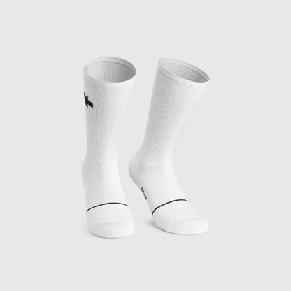 Chaussettes ASSOS EQUIPE SPRING FALL P1 Blanc