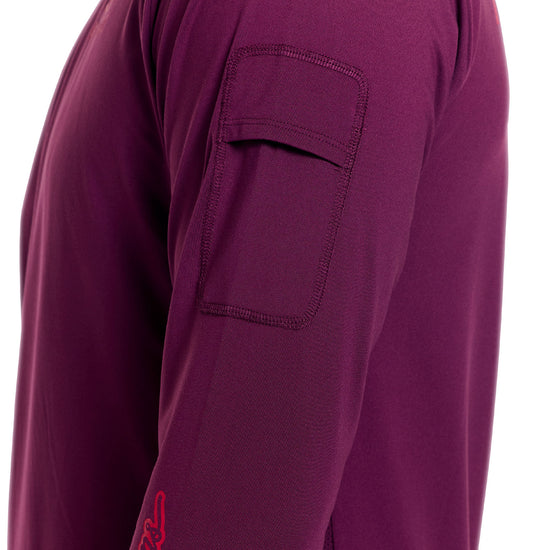 Maillot TROY LEE DESIGNS RUCKUS RIDE LOCKDOWN Manches Longues Sangria