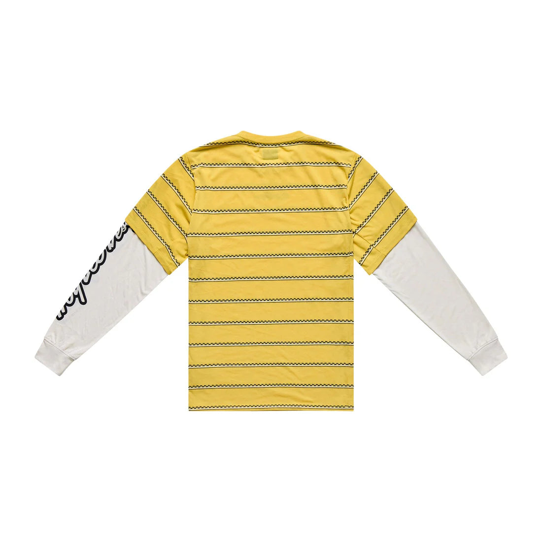 Maillot TROY LEE DESIGNS SKYLINE FAKIE RIDE Manches Longues Jaune