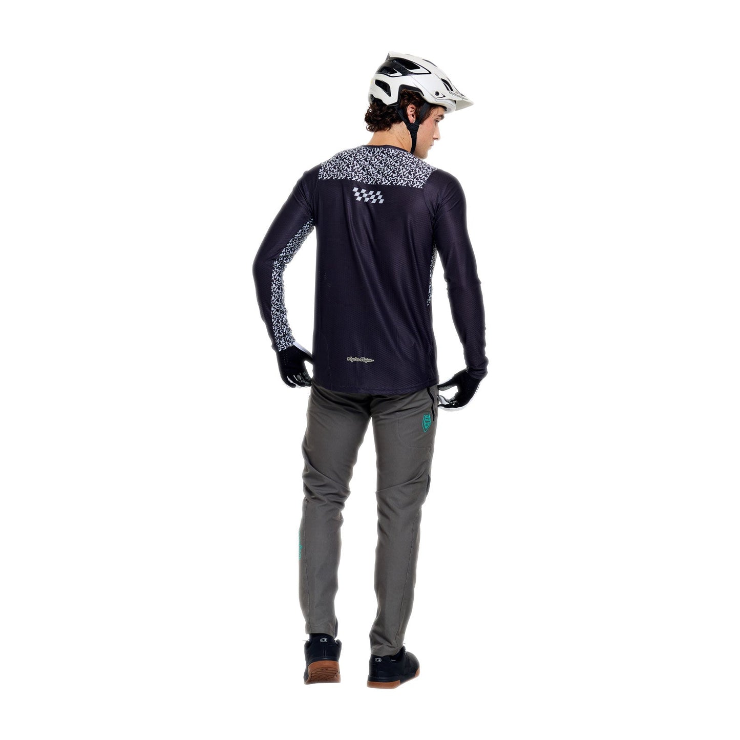 Maillot TROY LEE DESIGNS SKYLINE PRO AIR RIDGELINE Manches Longues Carbon