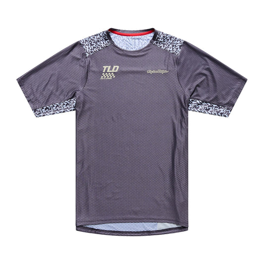 Maillot TROY LEE DESIGNS SKYLINE  PRO AIR RIDGELINE Manches Courtes Carbon
