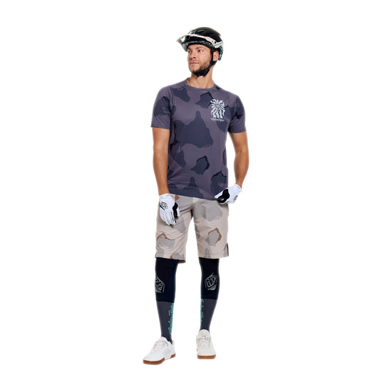 Short TROY LEE DESIGNS SKYLINE PRO FLOW CAMO Pumice avec Liner BN3TH