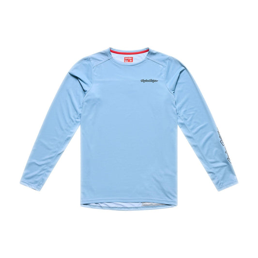 Maillot TROY LEE DESIGNS SKYLINE PRO MONO Manches Longues Bleu