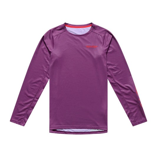 Maillot TROY LEE DESIGNS SKYLINE PRO MONO Manches Longues Sangria