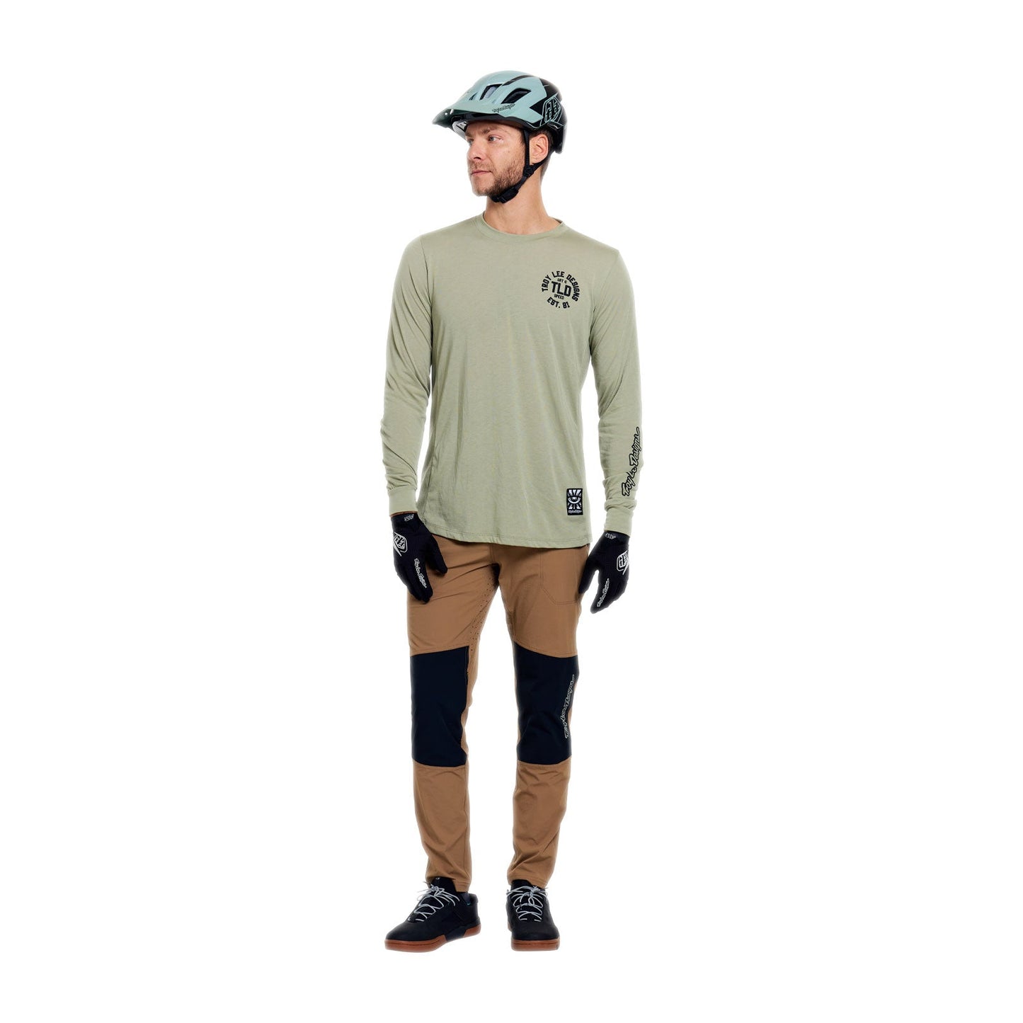 Pantalon TROY LEE DESIGNS SKYLINE TRAIL MONO Marron